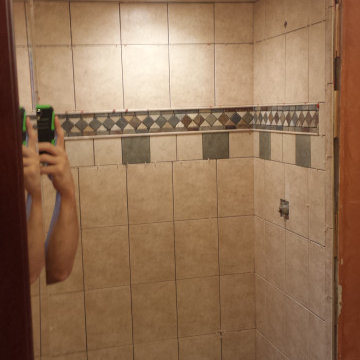 Tile work