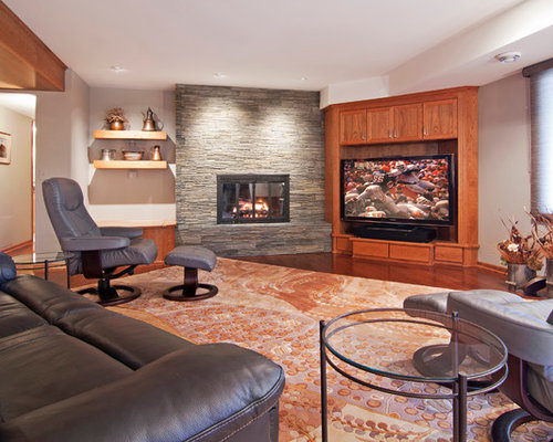 Hochkeller mit Kamin Ideen, Design & Bilder | Houzz