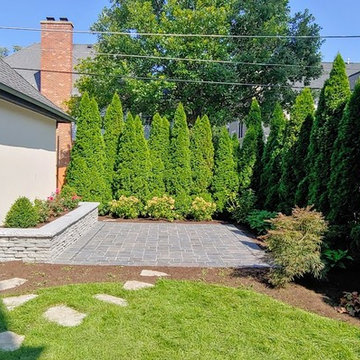Upgrade front yard and paver driveway and backyard patio