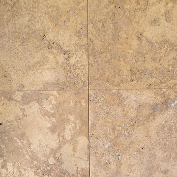 Gold Travertine Antique 16x16