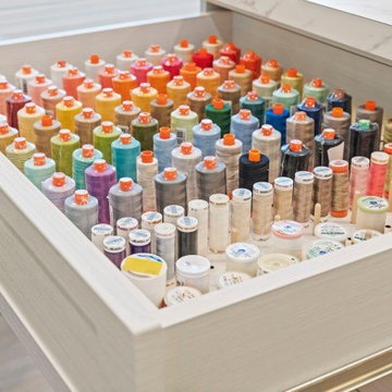 Custom Craft Room Design + Organization