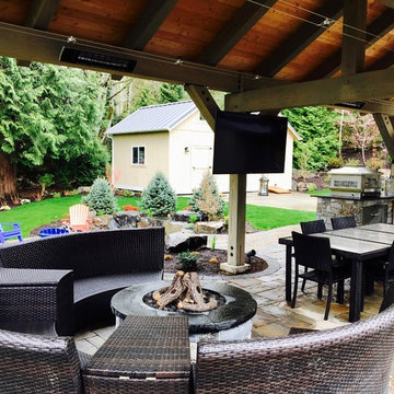 Covered Outdoor Living Space