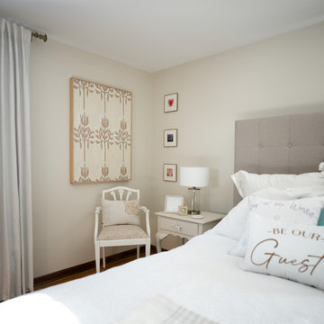 Guest Bedroom Mixes Old with New