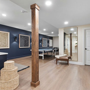 Customized Basement Remodel