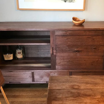 Shaker sideboard in walnut