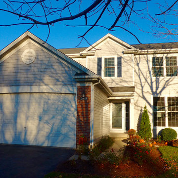 Colonial Style Home Lake Bluff, IL James Hardie Siding & Trim