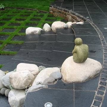 Contemporary Garden in Giffnock, Glasgow