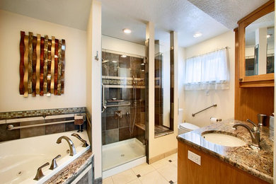 Inspiration for a southwestern bathroom remodel in Albuquerque
