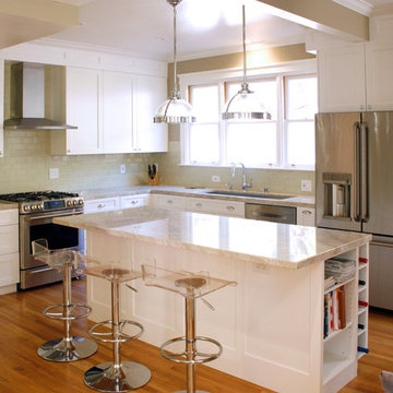 Oakland Quartzite Shaker Kitchen Update