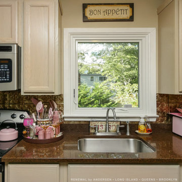 New Window in Fabulous Kitchen - Renewal by Andersen Long Island