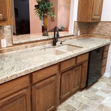 Bronco Bend - Angleton - Travertine Flooring/Granite Countertops