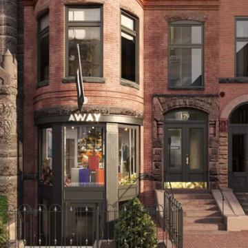 Realistic 3D Rendering Of Newbury Shop