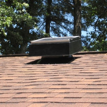 Solar attic fans