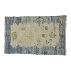 5 x 8 Turkish Kilim Souf Rug 52215 - Area Rugs