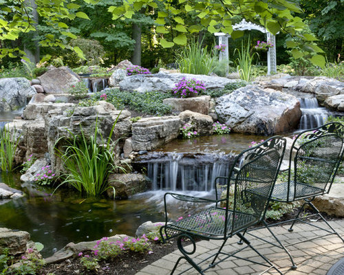 Outdoor Living with Water Gardens