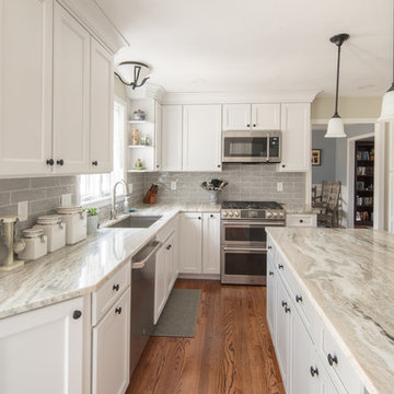 2019 Traditional Kitchen with Oversized Island