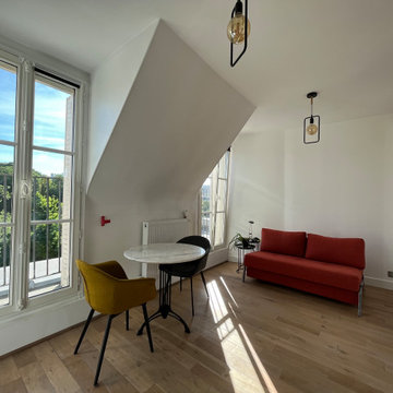 Aménagement d'un petit espace (Paris)