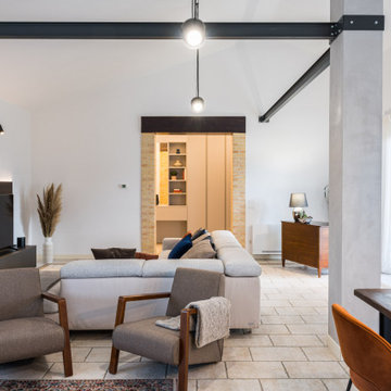 INTERIOR DESIGN - Villa in campagna dal restyling industriale