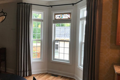 Custom Window Treatments- Living Room
