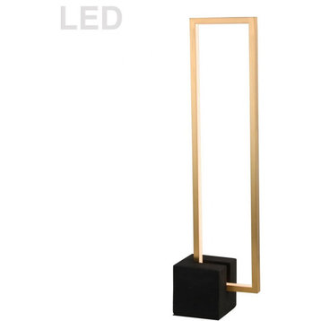 Dainolite FLN-LEDT25-AGB-MB Florence, 25.5" 21.6W 1 LED Table Lamp