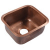 Orwell Copper 17" Single Bowl Undermount Kitchen Sink