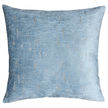 Microfiber Pillow, Light Blue