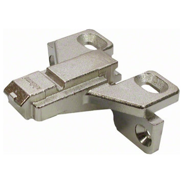 Blum 175L6600.24 CLIP Top Face Framepter Plate With Flange and, Nickel