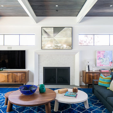 Transitional Family Room