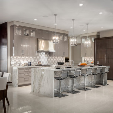Contemporary High-Gloss Luxury — New Home | NE Calgary