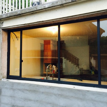Verrière extérieure type atelier sur mesure