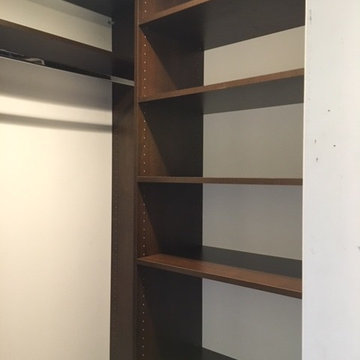 Small Walk-In Closet in Truffle