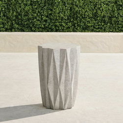 Aria Stool - Outdoor Footstools And Ottomans