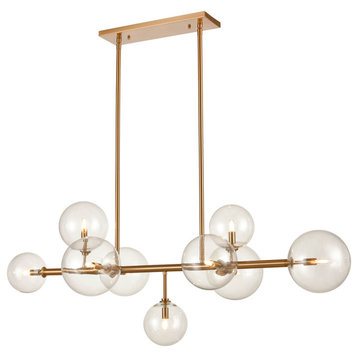 AVENUE LIGHTING HF4209-AB DELILAH 9-Light HANGING CHANDELIER