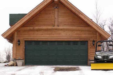 Design ideas for a two-car garage in Minneapolis.