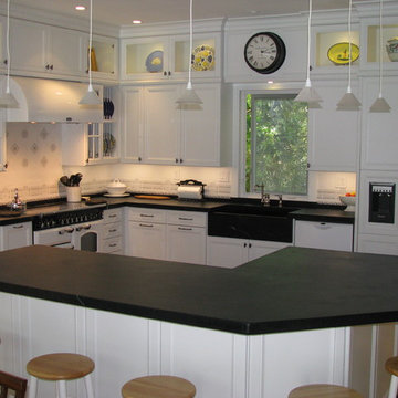 Soapstone Kitchen Mitered Edge