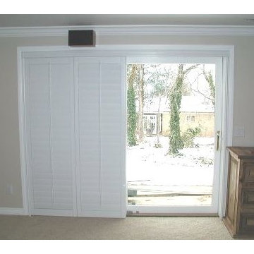 Plantation Shutters for Slider