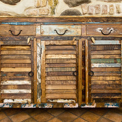 Reclaimed Wood Furniture from Crete - アクセントチェスト・キャビネット