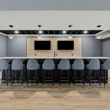Custom Theater Focused Basement - Delafield, WI