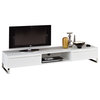 Life-CG180 White High-Gloss Lacquer TV Stand