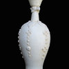 Unique Chinese Antique White Bird Carving Clay Vase