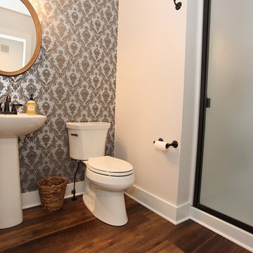 Modern Farmhouse Hall Bath