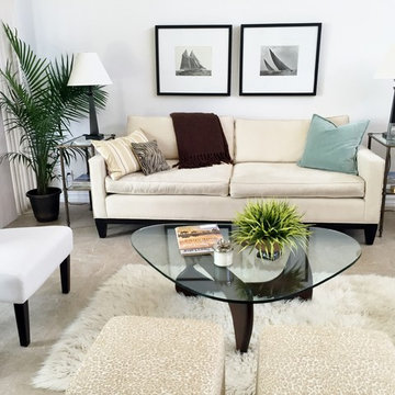 Palm Desert Safari Chic Living  Room