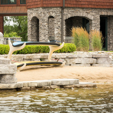 Rosetta Outcropping Waterfront Retaining Walls