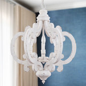 Shabby chic french country on sale chandelier