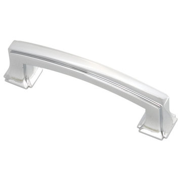 Belwith Hickory 3 In. Bridges Chrome Cabinet Pull P3231-CH Hardware