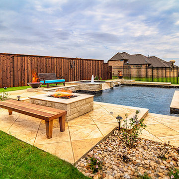 Geometric Pool Designs Dallas, Highland Park & Plano