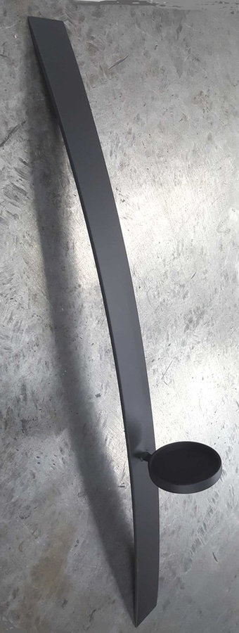 Hand Forged Wall Mounted Candle Sconce - Lighting
