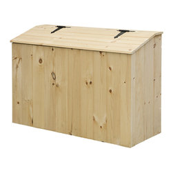 Triple Compartment Feed Chest for Horse Barns - Outdoor Structures