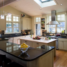 Kitchen - stove under window