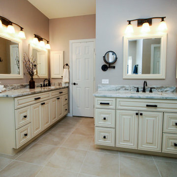 "Charmed" - Master Bathroom & Powder Room